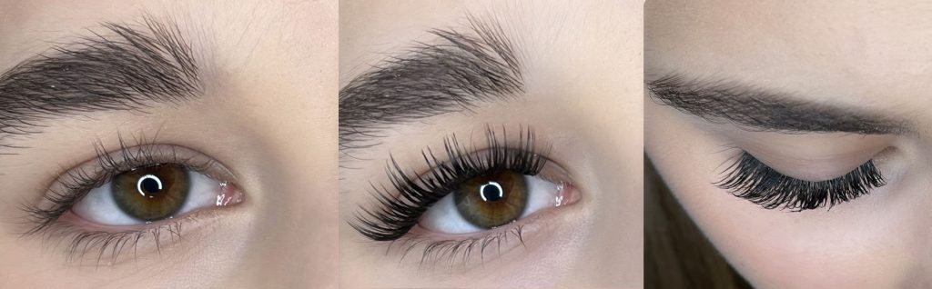 how to apply cluster lashes on yourself